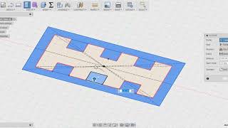 Extrude Problem Fusion 360 17 Aug 2017 [upl. by Benedix]