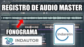 Como Registrar mi Fonograma Audio Master ante Derechos de Autor Indautor  Indarelin [upl. by Jude746]