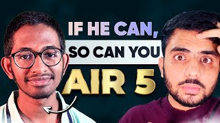 Why AIR 5 is INDIAs The Most Innocent IITJEE Topper [upl. by Otrebireh407]