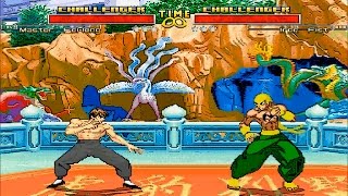 Mugen  Master FeiLong SSF2 Vs Iron Fist Marvel Request [upl. by Octavian943]