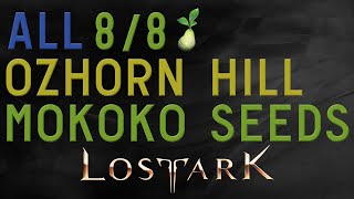 Ozhorn Hill Mokoko Seed Locations Lost Ark West [upl. by Daria899]