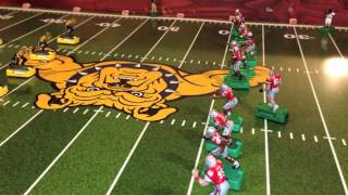 Season 1Electric Football Aggies verses Buckeyes 1st Quarter [upl. by Lyndon405]