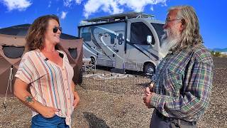 FullTime Freedom in a MINI Class A RV – AC AND HEAT with 2000W of SOLAR [upl. by Bethezel]