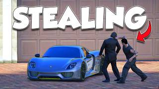 STEALING GOVERNORS SUPERCAR IN GTA V TAGALOG [upl. by Akli855]