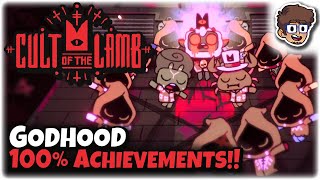 Godhood 100 Achievements  Cult of the Lamb  22 [upl. by Arndt]