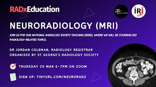 Neuroradiology MRI Brain amp Spine  RadX Teaching Series [upl. by Aceber]