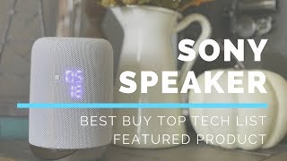 Sony VoiceActivated Speaker [upl. by Dang]