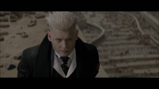 Gellert Grindelwald Reveal Scene HD  Fantastic Beasts And Where To Find Them [upl. by Ahsemit]