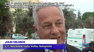 quotRadice di Pugliaquot riconoscimento presidente Fipav Manfredi e ct dell’Italvolley De Giorgi e Velasco [upl. by Llien]