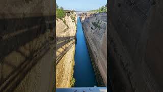 Corinth Canal Isthmus of Corinth [upl. by Constant287]