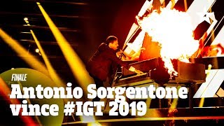 Antonio Sorgentone vince IGT 2019 [upl. by Enidlarej782]