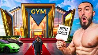 I Visited Worlds Most Expensive Hotel Gym [upl. by Philemol]