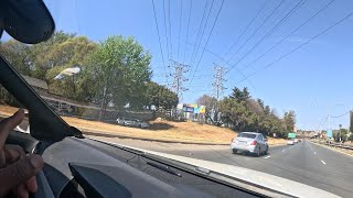 THEY HIDE IN THE BUSH  Nice way of setting a speed trap in Johannesburg [upl. by Rubin854]