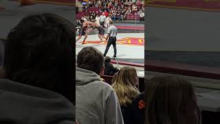 Olympic Champion Gable Steveson wrestling for U of Minnesota Gophers Home 112424 [upl. by Muns]