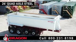 26 RANCO Quad Axle Steel Dump Trailer [upl. by Harley714]