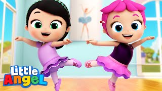 Ballet Song  Little Angel Kids Songs amp Nursery Rhymes [upl. by Settera370]