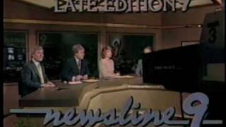 KWTV NEWSLINE 9 1984LATE EDITION MONTAGE [upl. by Sterrett]