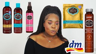 Produkt Review für 4C Afro Haare II Hask Argan Oil [upl. by Eigger453]