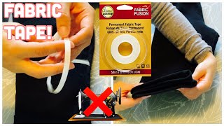 TUTORIAL HEMMING PANTS WITH FABRIC TAPE  Easy TimeSaving No Sew Technique for Hemming Pants [upl. by Inalaehak712]