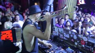 Timmy Trumpet LIVE Intro  Toca  While Playing His Trumpet [upl. by Niddala]