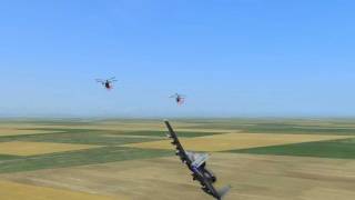 DCS A10C vs helicopter [upl. by Sigismond]