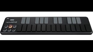 МногоГерц Обзор MIDIклавиатуры KORG NanoKEY2 [upl. by Naples]