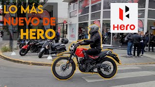 ¡SE VIENE CON TODO  TEST RIDE en HERO MOTOS [upl. by Esalb]