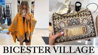 COME LUXURY SHOPPING NEW BICESTER VILLAGE DESIGNER OUTLET HAUL 2021  Gucci Dior Burberry [upl. by Nordna504]