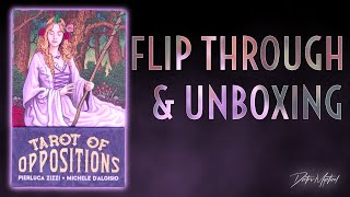 Tarot of Oppositions Flip Through amp Tarot Unboxing  With Reversals  Doctor Mystical [upl. by Chas]