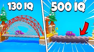 500 IQ bridges in Poly Bridge 3 [upl. by Jermaine391]