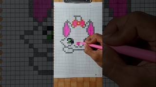 pixel art kucing lucu pixelideas art pixelart drawing kucing [upl. by Kire]