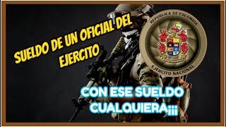 SUELDO DE UN OFICIAL EN COLOMBIA¡¡¡¡¡¡ [upl. by Yrol]