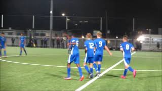 Boreham Wood U18s 21 AFC Dunstable U18s League Match Goals 25th Sept 2017 [upl. by Emmye]