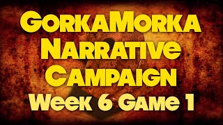 Squiggers of the Dune vs Gobsmashas  Week 6 Game 1  Gorkamorka Narrative Campaign Revisit [upl. by Kcirdes]