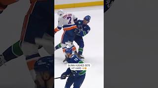 Quinn Hughes Gets Hit HARD 💥 [upl. by Arihppas]