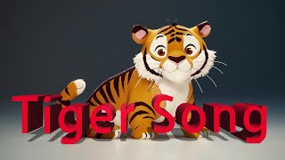 Tiger Song  Nursery Rhymes amp Kids Songs [upl. by Lrigybab]