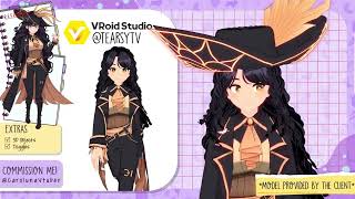 ▼✨Vroid Commission III for TearsyTV✨▼ vroid vroidstudio vtuber [upl. by Jacintha291]