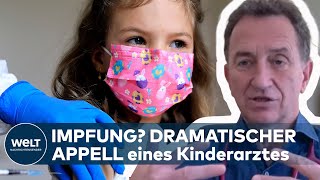 CORONAIMPFUNG FÜR KINDER quotSie leiden Da blutet mir als Kinderarzt das Herzquot  Martin Karsten [upl. by Gnilsia]