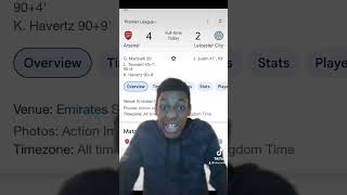 HAVERTZ GOAL VS LEICESTER CITY ARSENAL 42 LEICESTER CITY HIGHLIGHTS [upl. by Idihsar]