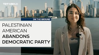 Palestinian American abandons Democratic Party over Gaza [upl. by Otir720]