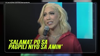 WATCH Vice Ganda thanks ABSCBN GMA execs in Showtime contract signing  ABSCBN News [upl. by Oicangi]