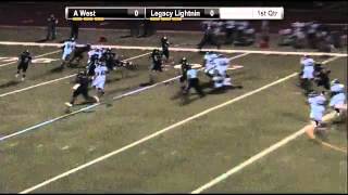 Arvada West High Claude Neloms 24 yd run [upl. by Padget775]