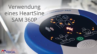 Anleitung Vollautomatischer HeartSine samaritan® 360P AED [upl. by Thirion]