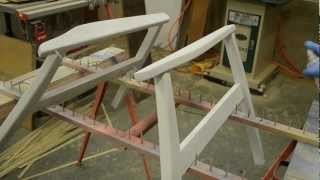 Refinishing Wood Furniture  Chair  How to Restore Wood Furniture [upl. by Mahsih]