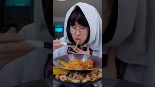 Chicken Spaghetti 🍝video funny mukbang food asmrfood shortvideo shorts short viralvideo [upl. by Nylidnam]