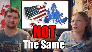 How Different Is Europe to the USA Americans React [upl. by Ardnuas]