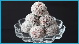 TARTUFI DI CIOCCOLATO al Cocco Solo 2 ingredienti [upl. by Yditsahc]