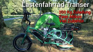 Lastenfahrrad Transer von Jobobike Perfekt zum Anpassen und Ausbauen [upl. by Saraiya991]