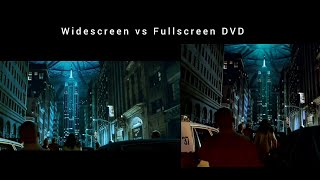 Independence Day 1996 widescreen vs fullscreen dvd aspect ratio comparison 6 [upl. by Derayne]