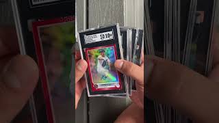 Nestor Cortes shows off his graded baseball cards [upl. by Aicener]